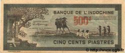 500 Piastres gris-vert INDOCHINE FRANÇAISE  1945 P.069 SUP