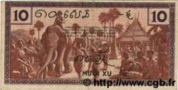 10 Cents INDOCHINE FRANÇAISE  1939 P.085c TTB+