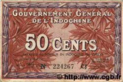 50 Cents INDOCHINE FRANÇAISE  1939 P.087d TTB+