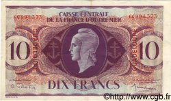 10 Francs GUADELOUPE  1944 P.27a TTB+