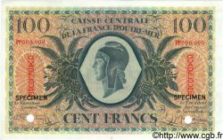 100 Francs Spécimen GUADELOUPE  1944 P.29s SPL