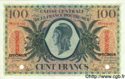 100 Francs Spécimen GUADELOUPE  1944 P.29s pr.NEUF