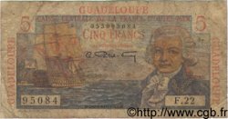 5 Francs Bougainville GUADELOUPE  1946 P.31 AB
