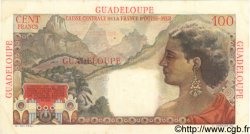 100 Francs La Bourdonnais GUADELOUPE  1946 P.35 SUP
