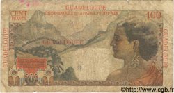 100 Francs La Bourdonnais GUADELOUPE  1946 P.35 B