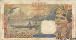 1000 Francs Union Française GUADELOUPE  1947 P.37 B+