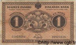 1 Markka FINLANDE  1916 P.019G TB