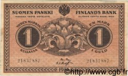 1 Markka FINLANDE  1916 P.019G TTB