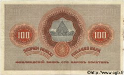 100 Markkaa FINLANDE  1909 P.031 TTB