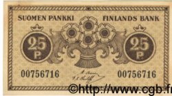 25 Pennia FINLANDE  1918 P.033 pr.NEUF