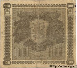 100 Markkaa FINLANDE  1939 P.073a TB+
