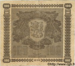 100 Markkaa FINLANDE  1939 P.073a TTB
