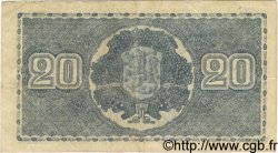 20 Markkaa FINLANDE  1945 P.078a TTB