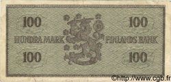 100 Markkaa FINLANDE  1955 P.091a TB+