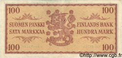 100 Markkaa FINLANDE  1957 P.097a TTB