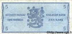 5 Markkaa FINLANDE  1963 P.103 TB