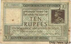 10 Rupees INDE  1917 P.005a pr.TB