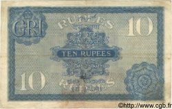 10 Rupees INDE  1917 P.007b TB+