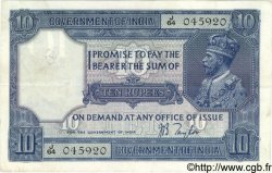 10 Rupees INDE  1917 P.007b TTB
