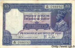 10 Rupees INDE  1917 P.007b pr.SUP