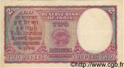 2 Rupees INDE  1943 P.017b TB+
