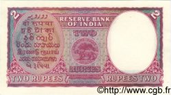 2 Rupees INDE  1943 P.017b SPL