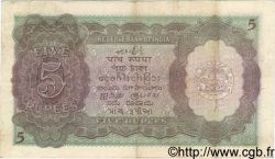 5 Rupees INDE  1943 P.018b TTB