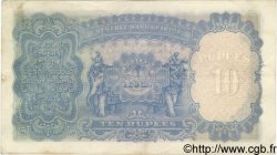 10 Rupees INDE  1937 P.019a TTB