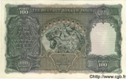 100 Rupees INDE Calcutta 1943 P.020f TTB+