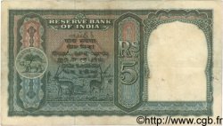 5 Rupees INDE  1943 P.023a TTB