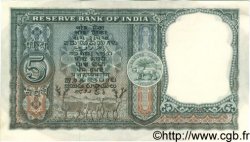 5 Rupees INDE  1962 P.036a SUP+