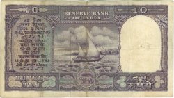 10 Rupees INDE  1962 P.040b TB