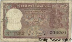 2 Rupees INDE  1967 P.051b B