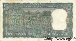 5 Rupees INDE  1962 P.054a TTB