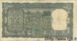 5 Rupees INDE  1967 P.054b TB