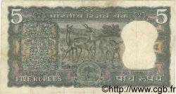 5 Rupees INDE  1970 P.055 TTB