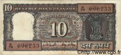 10 Rupees INDE  1977 P.060f TB+