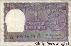 1 Rupee INDE  1967 P.077b TB+