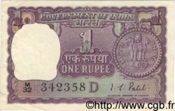 1 Rupee INDE  1972 P.077j TTB+