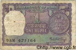 1 Rupee INDE  1979 P.077w B+
