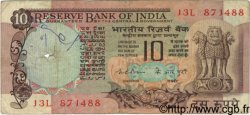 10 Rupees INDE  1975 P.081b B+