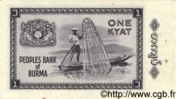 1 Kyat BIRMANIE  1965 P.52 SPL