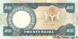20 Naira NIGERIA  1984 P.26e SPL