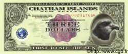 3 Dollars NOUVELLE-ZÉLANDE  1999 P.- NEUF