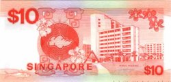 10 Dollars SINGAPOUR  1988 P.20 NEUF