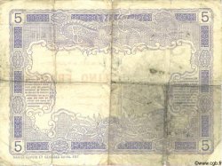 5 Francs NOUVELLE CALÉDONIE  1916 P.15a B+