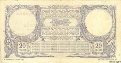 20 Francs NOUVELLE CALÉDONIE  1925 P.20 TTB+