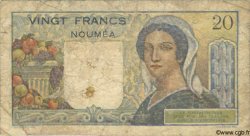 20 Francs NOUVELLE CALÉDONIE  1963 P.50c AB
