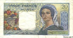 20 Francs NOUVELLE CALÉDONIE  1963 P.50c B+