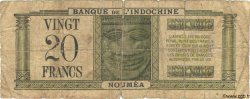 20 Francs NOUVELLE CALÉDONIE  1944 P.49 AB